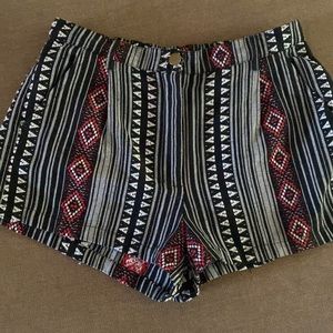 Really cute shorts with fun pattern.